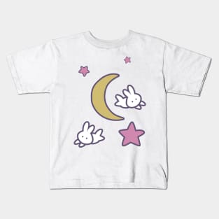 Sailor Moon Usagi Stars Bunny Moon Tshirt Kids T-Shirt